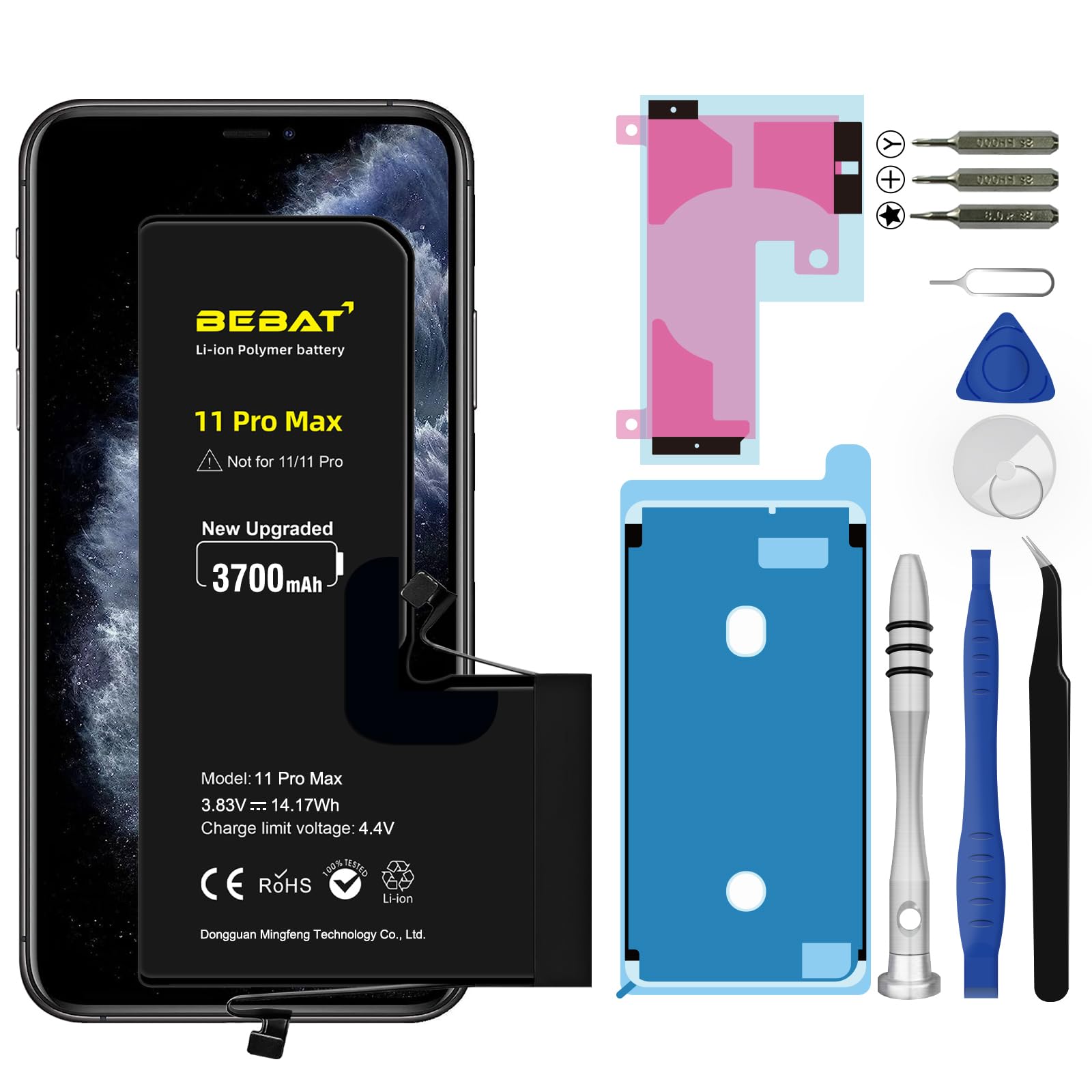 Amazon.com: BEBAT Replacement for iPhone 11 PRO MAX Battery